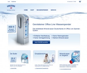 Wasserspender OXID Shop von wasserwerfer