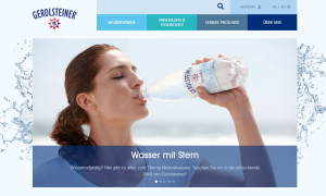 Gerolsteiner Mineralwasser Relaunch